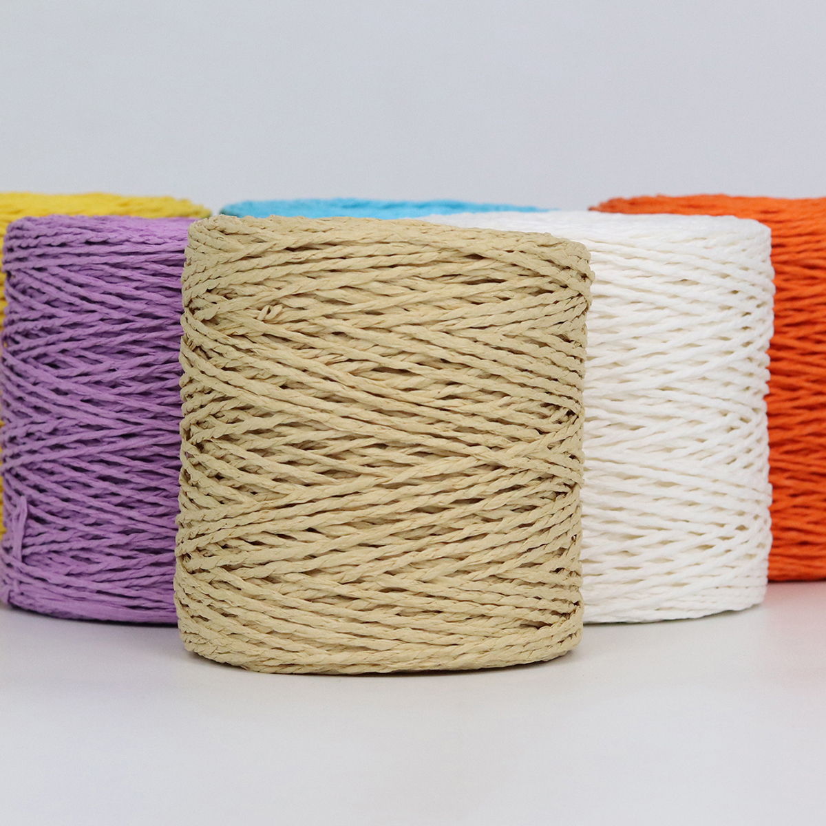 Crochet Bag Raffia - 100g Raffia Straw Yarn Handmade Knitting