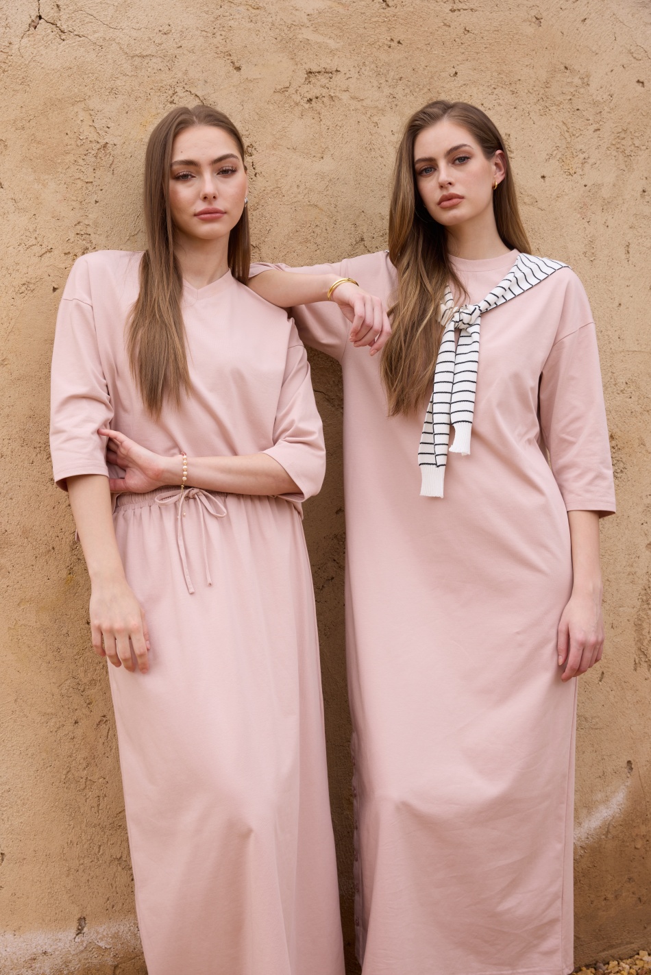 AS SS26 oversize loose T-shirt – Linen Dress Wrap recenzja i cena