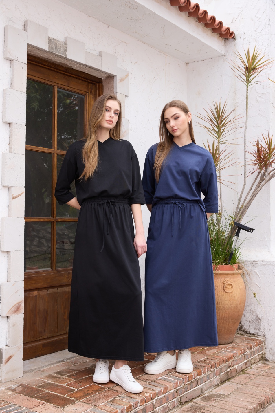 AS SS26 oversize loose T-shirt – Linen Dress Wrap recenzja i cena