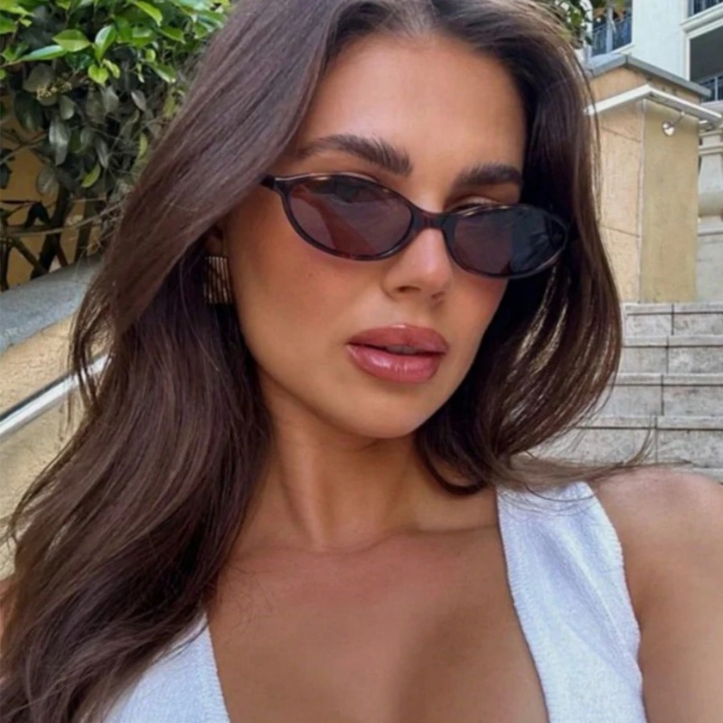 Retro Oval Frame Sunglasses Fa – Sunglasses Cat Eye recenzja i cena