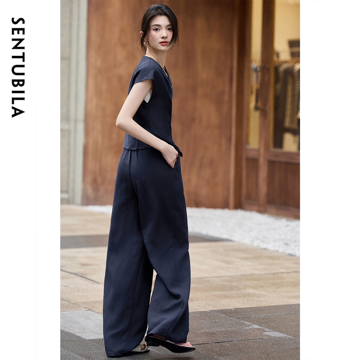 SENTUBILA Summer Linen Pant Se – Linen Pant Wide recenzja i cena