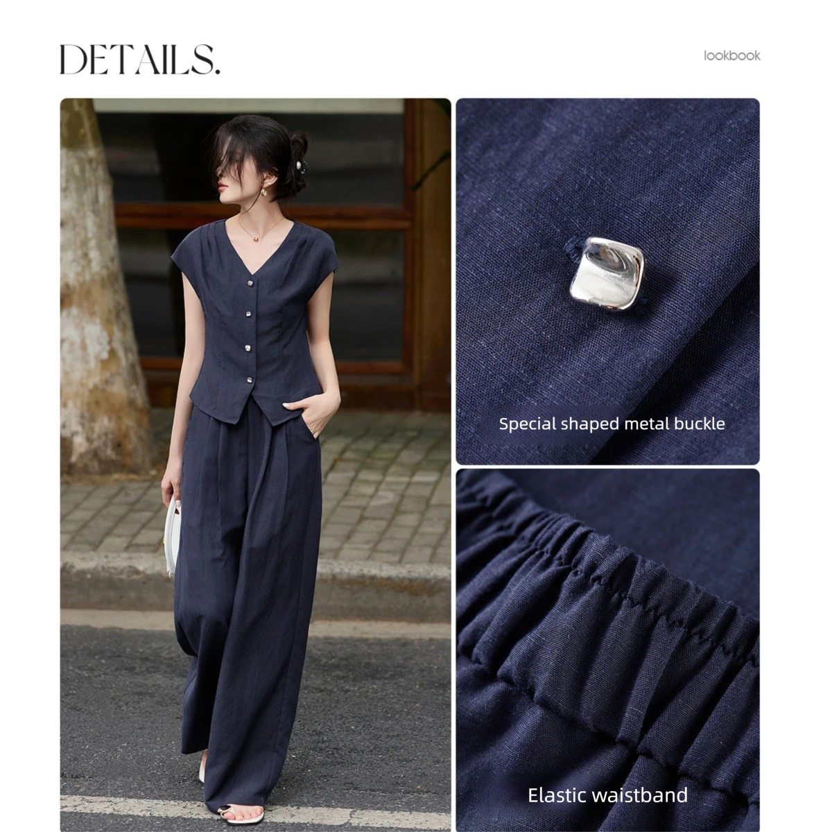 SENTUBILA Summer Linen Pant Se – Linen Pant Wide recenzja i cena