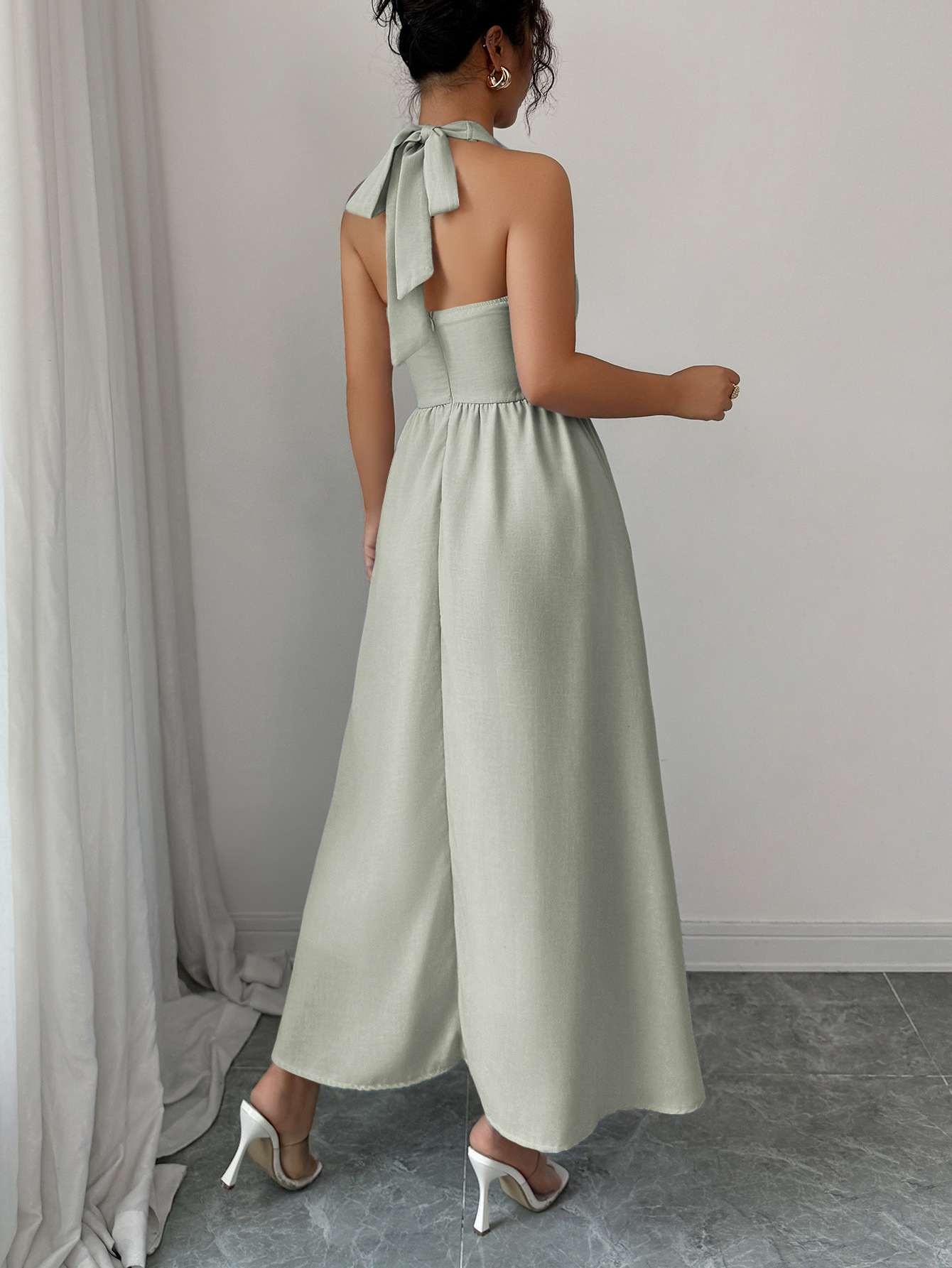 Women's Dress 5 Colors Halter  – Maxi Dress Halter recenzja i cena