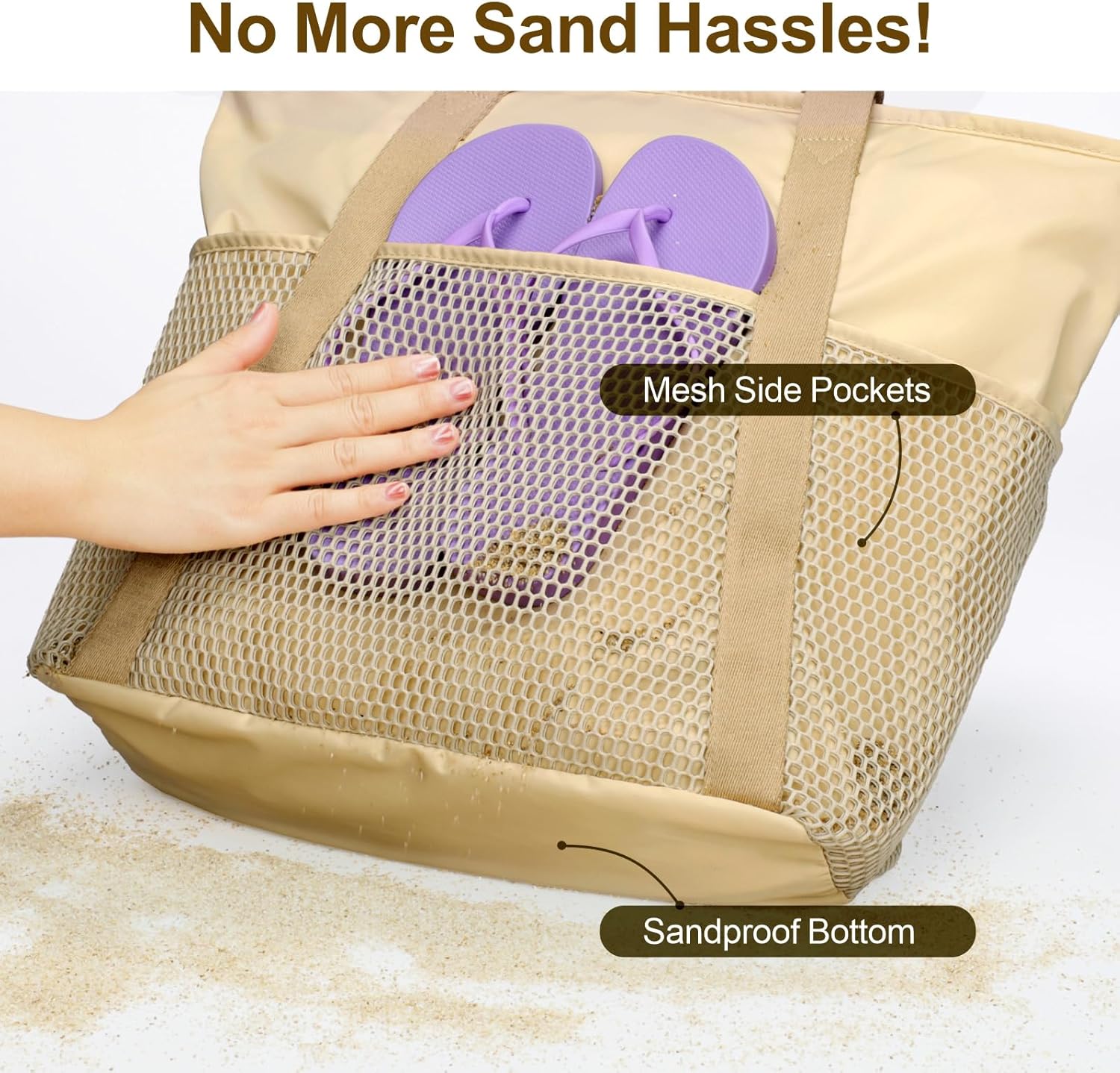 Waterproof Beach Bags for Wome – Tote Bag Beach recenzja i cena