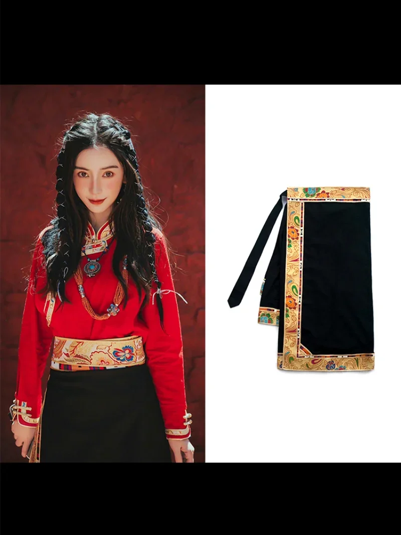 Traditional Tibetan Dress Wrap – Linen Dress Wrap recenzja i cena