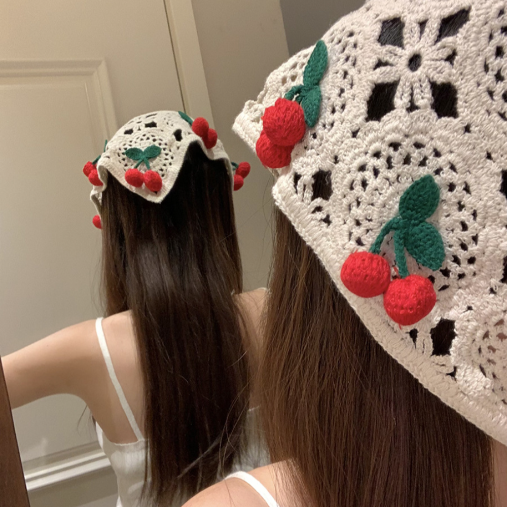Knitted Triangle Headband Cute – Headband Summer Knit recenzja i cena