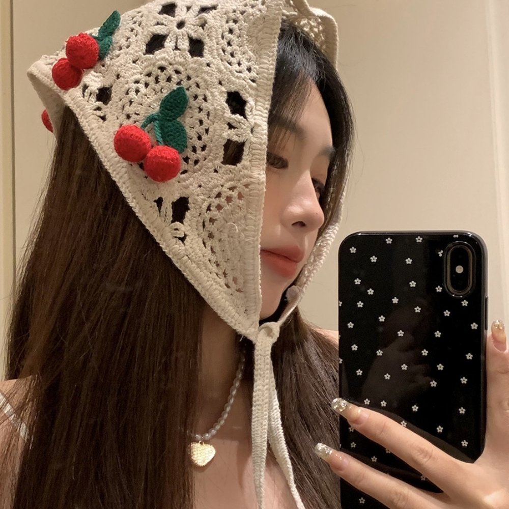 Knitted Triangle Headband Cute – Headband Summer Knit recenzja i cena