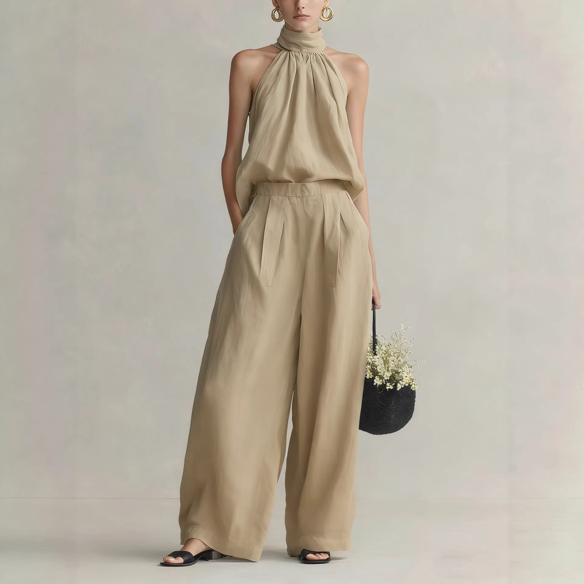 Women's 2026 Summer New Style  – Linen Pant Wide recenzja i cena