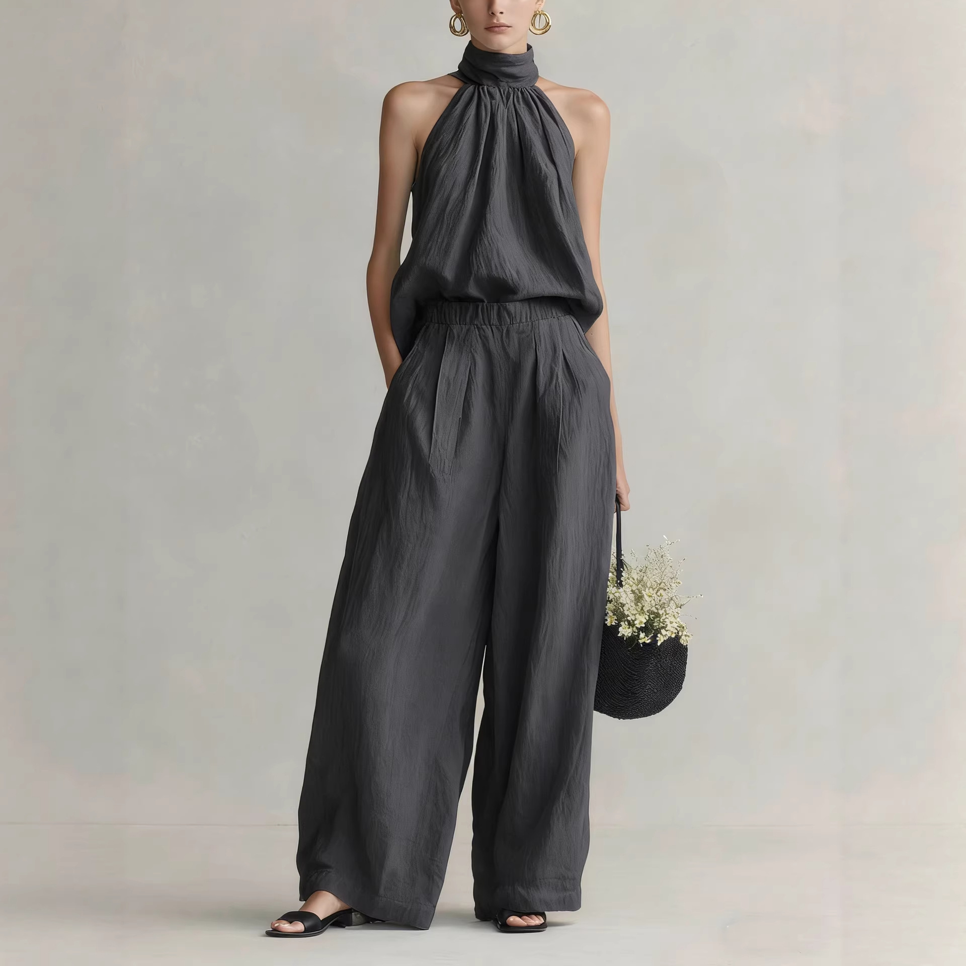 Women's 2026 Summer New Style  – Linen Pant Wide recenzja i cena