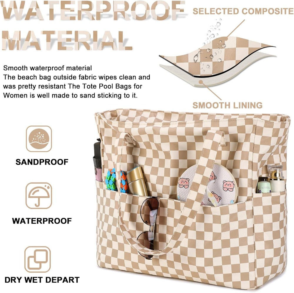 Extra Large Waterproof Beach T – Tote Bag Beach recenzja i cena