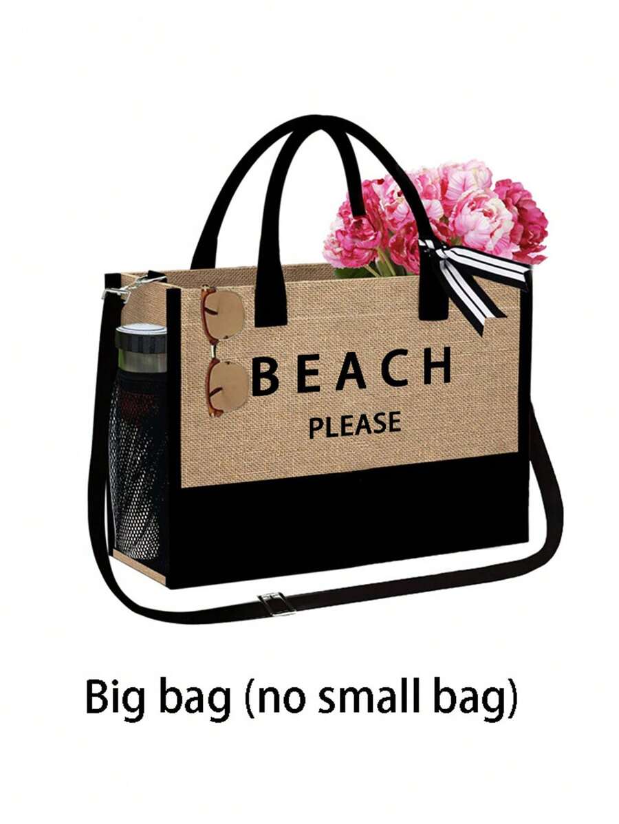 Beach Tote Bag Set With Sun Vi – Tote Bag Beach recenzja i cena