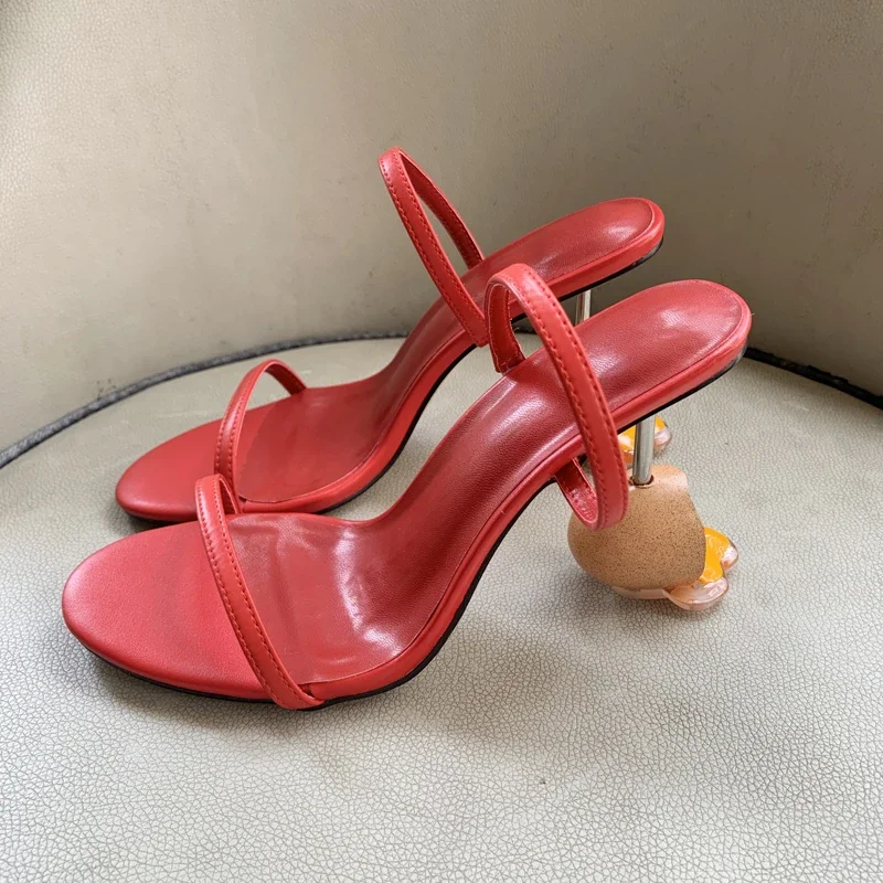 Summer Strappy Sandals Open To – Sandal Strappy Heeled recenzja i cena