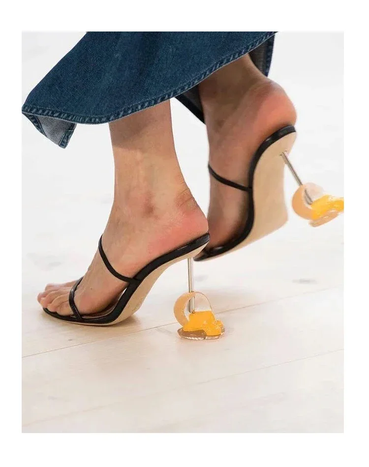 Summer Strappy Sandals Open To – Sandal Strappy Heeled recenzja i cena