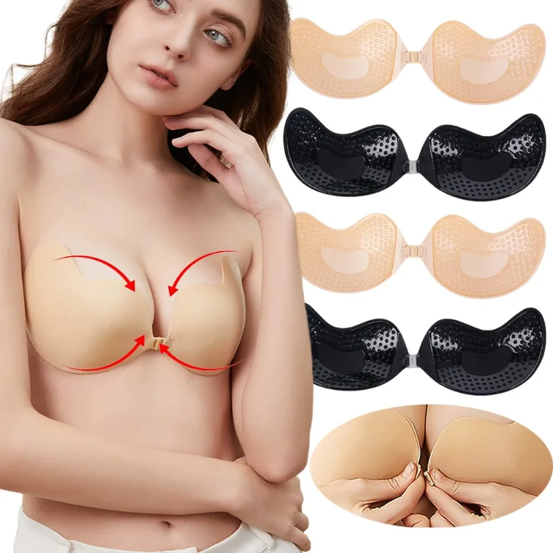 1/2Pc Invisible Push Up Bra Su – Bralette Triangle Set recenzja i cena