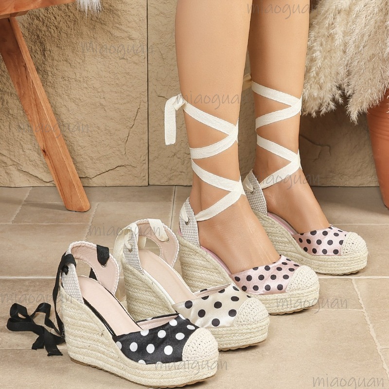 2026 New Spring Summer Women's – Wedge Espadrille Women recenzja i cena