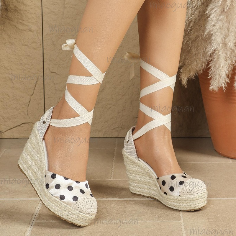 2026 New Spring Summer Women's – Wedge Espadrille Women recenzja i cena