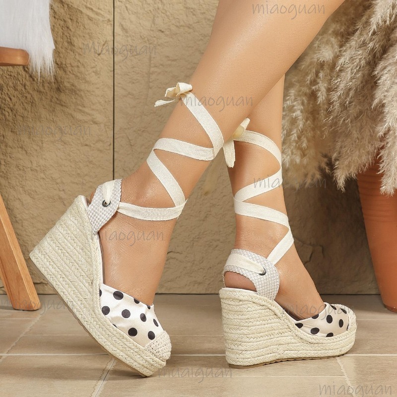 2026 New Spring Summer Women's – Wedge Espadrille Women recenzja i cena