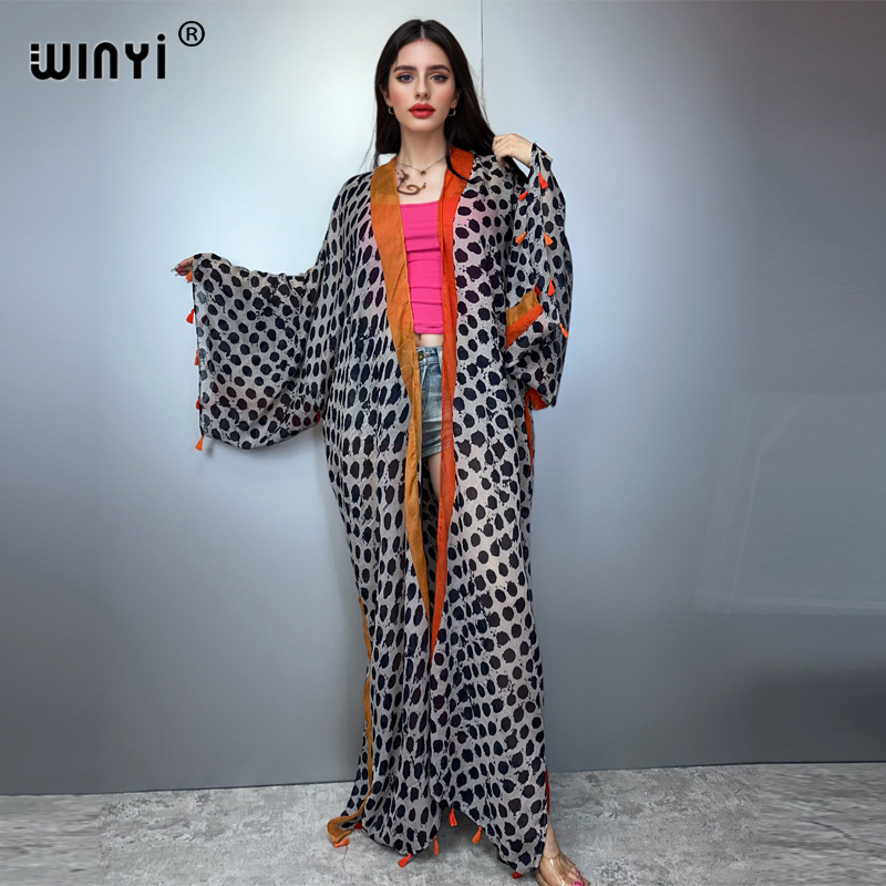 WINYI summer outfit kimono Ame – Cover Up Kaftan recenzja i cena