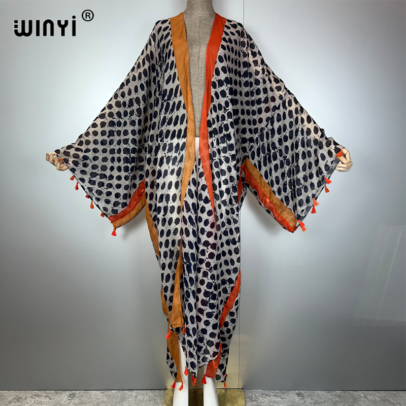WINYI summer outfit kimono Ame – Cover Up Kaftan recenzja i cena