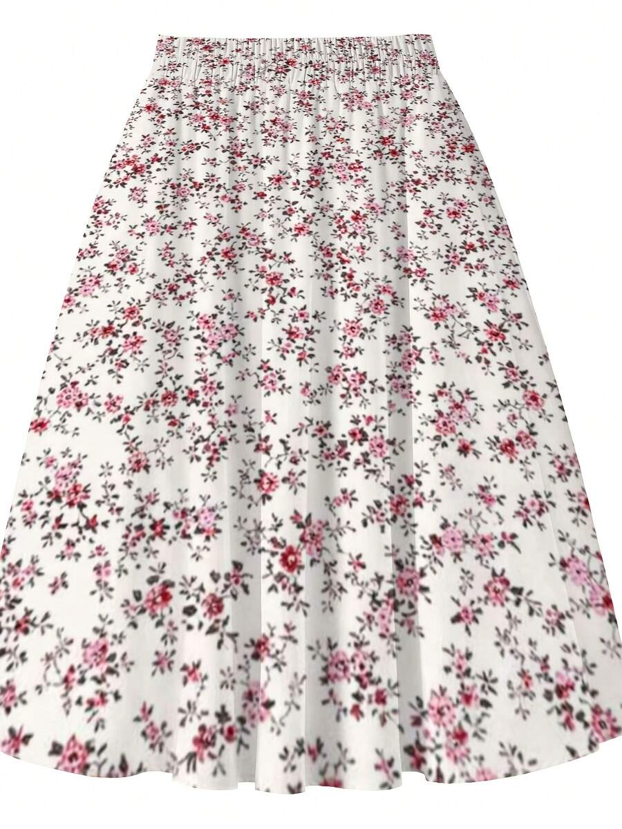 Oversized Floral Midi Skirt Pi – Midi Skirt Floral recenzja i cena