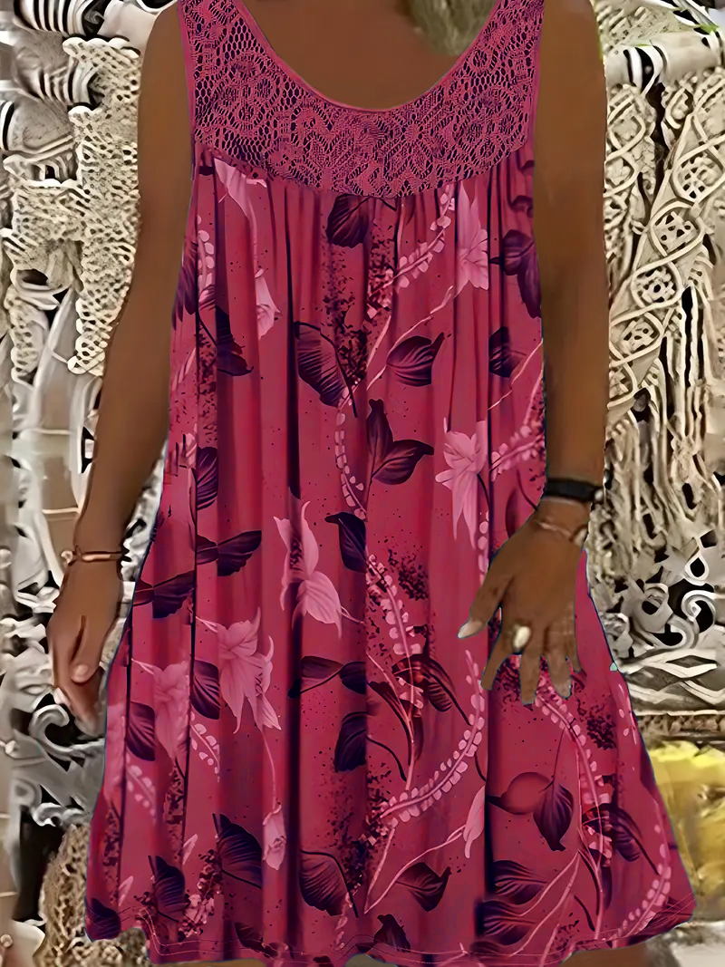 Plus size women's sleeveless r – Romper Floral Print recenzja i cena