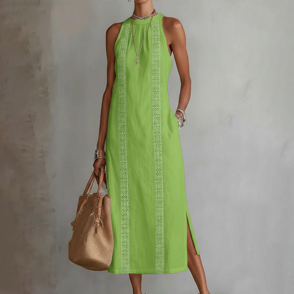 2026 Summer Dress for Women Sl – Linen Dress Wrap recenzja i cena