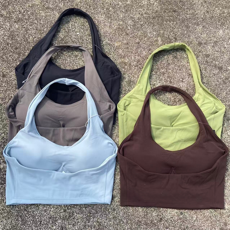 Halter Neck Sports Bra Women G – Bralette Triangle Set recenzja i cena