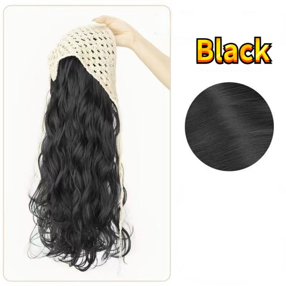 Fashion 65CM Wig Triangle Head – Headband Summer Knit recenzja i cena