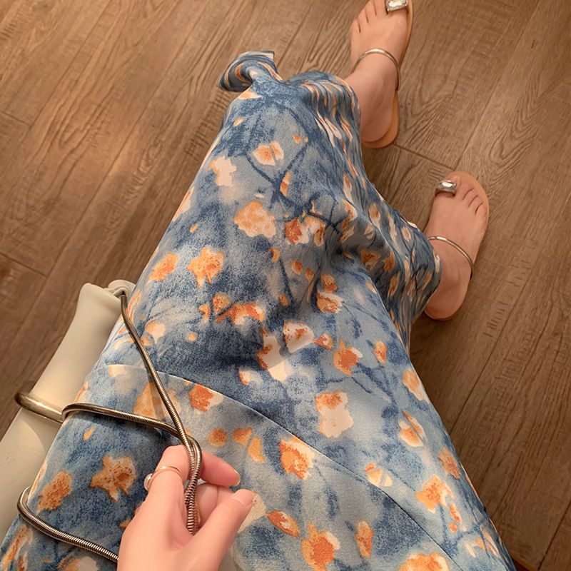 Women's Summer Two-Piece Set L – Midi Skirt Floral recenzja i cena