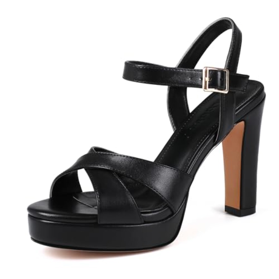 Platform High Heels for Women  – Sandal Strappy Heeled recenzja i cena