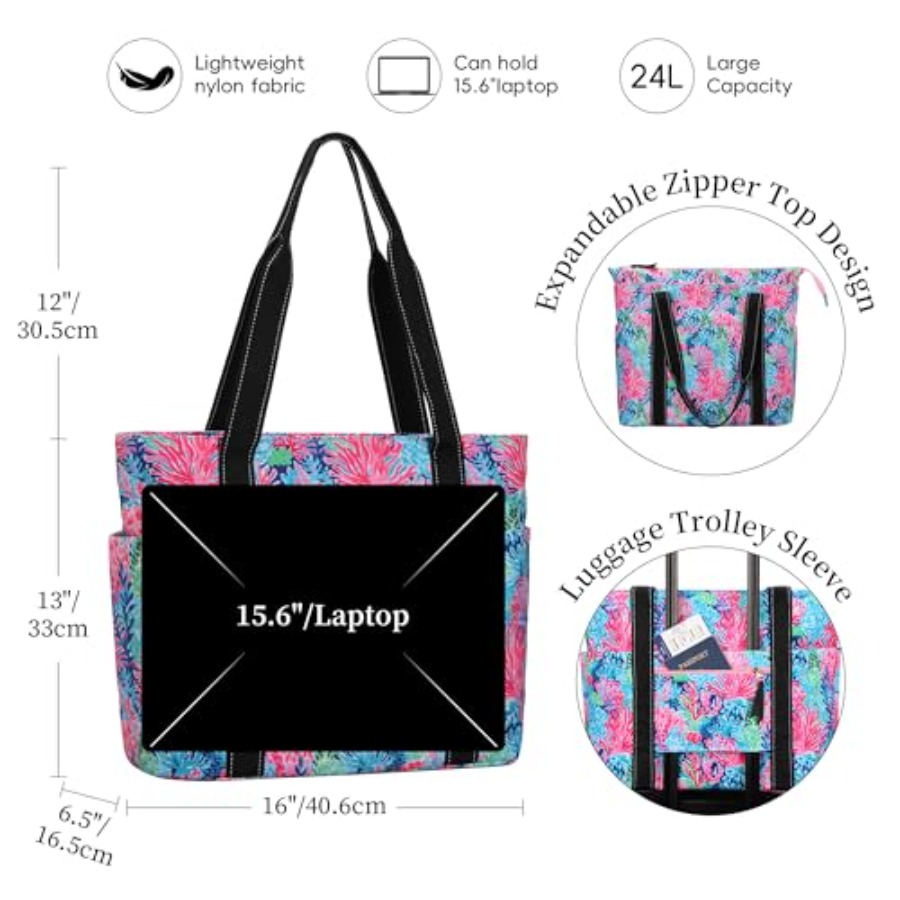 Tote Bag for Women with Laptop – Tote Bag Beach recenzja i cena