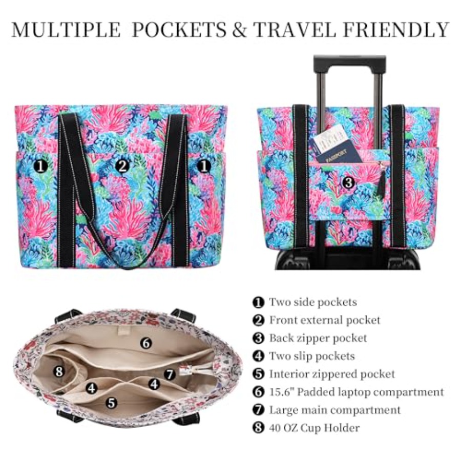 Tote Bag for Women with Laptop – Tote Bag Beach recenzja i cena