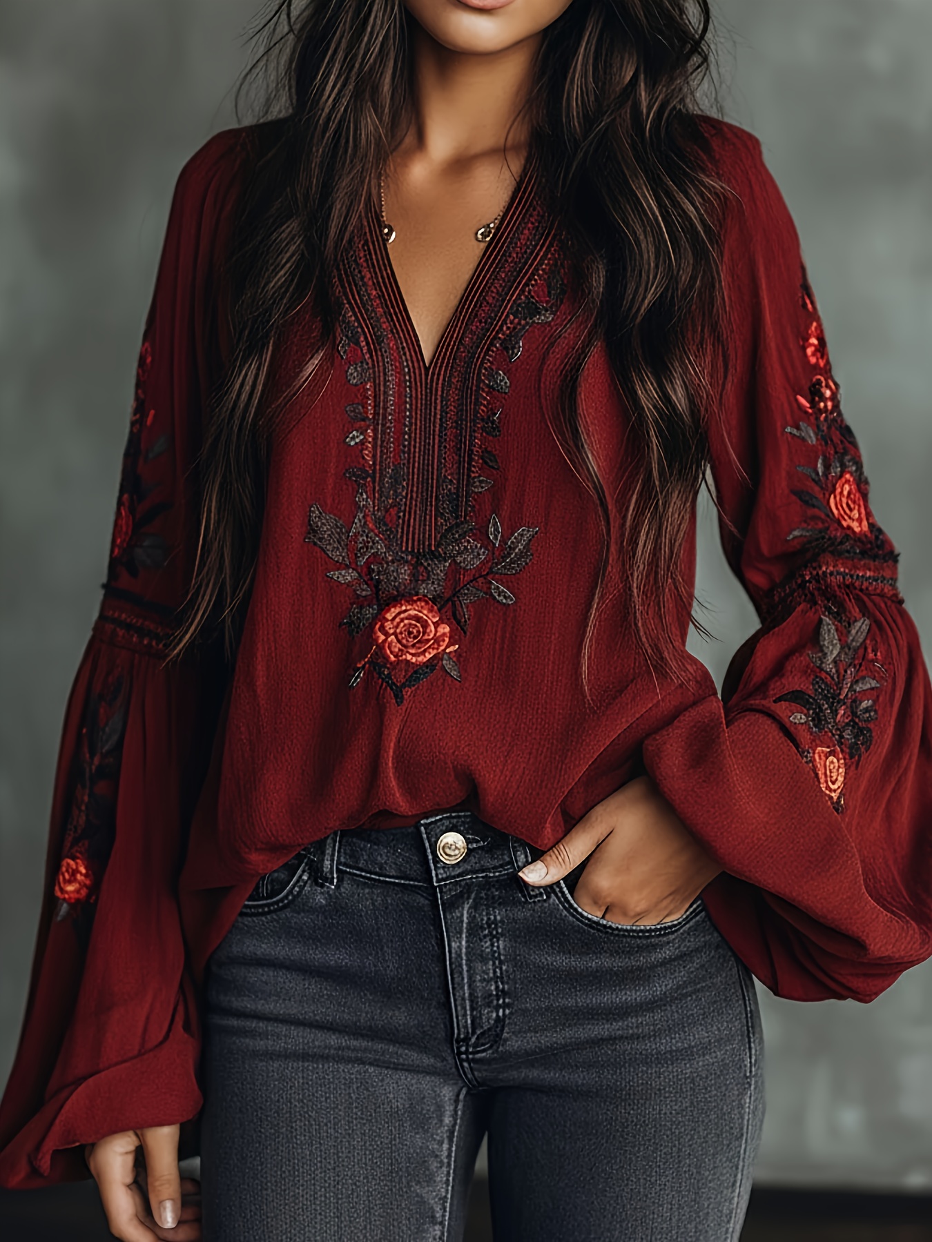 Women‘s Spring Blouse Retro Em – Blouse Off Shoulder recenzja i cena