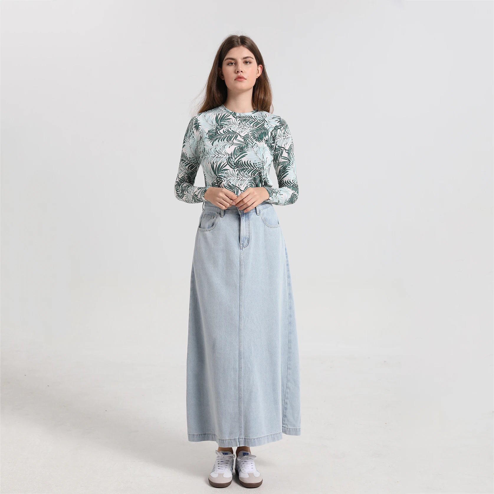 AP Printing Tee Stretchy  Moda – Linen Dress Wrap recenzja i cena
