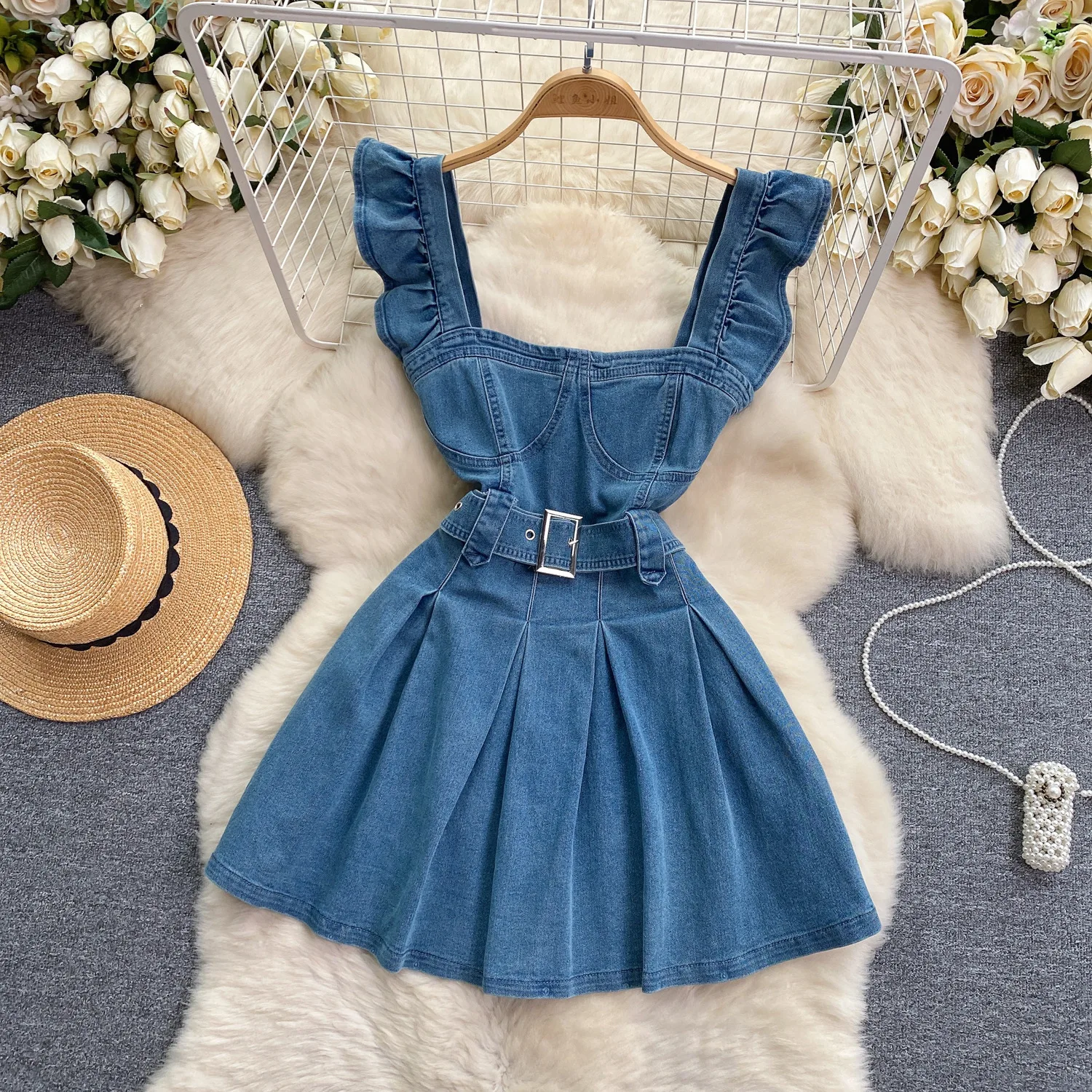 Korean Version of The College  – Maxi Dress Halter recenzja i cena