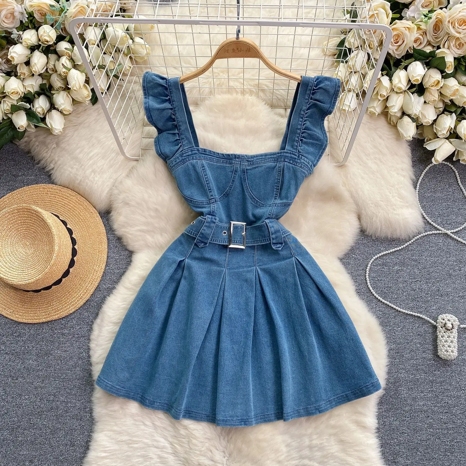 Korean Version of The College  – Maxi Dress Halter recenzja i cena