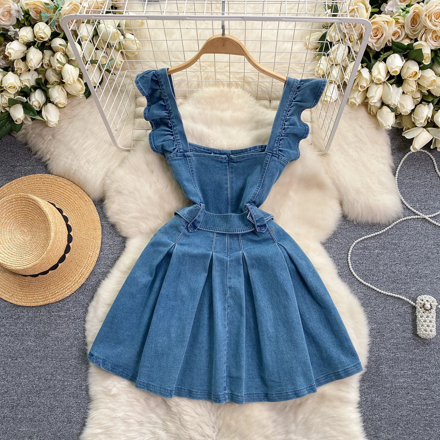 Korean Version of The College  – Maxi Dress Halter recenzja i cena