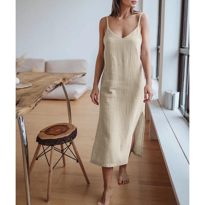 Muslin 100% Cotton Gauze Women – Linen Dress Wrap recenzja i cena