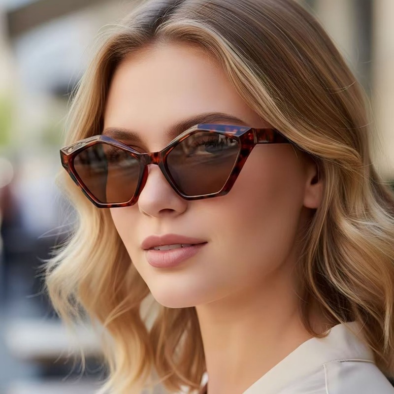 1Pc Retro Fashion Cat-Eye Narr – Sunglasses Cat Eye recenzja i cena