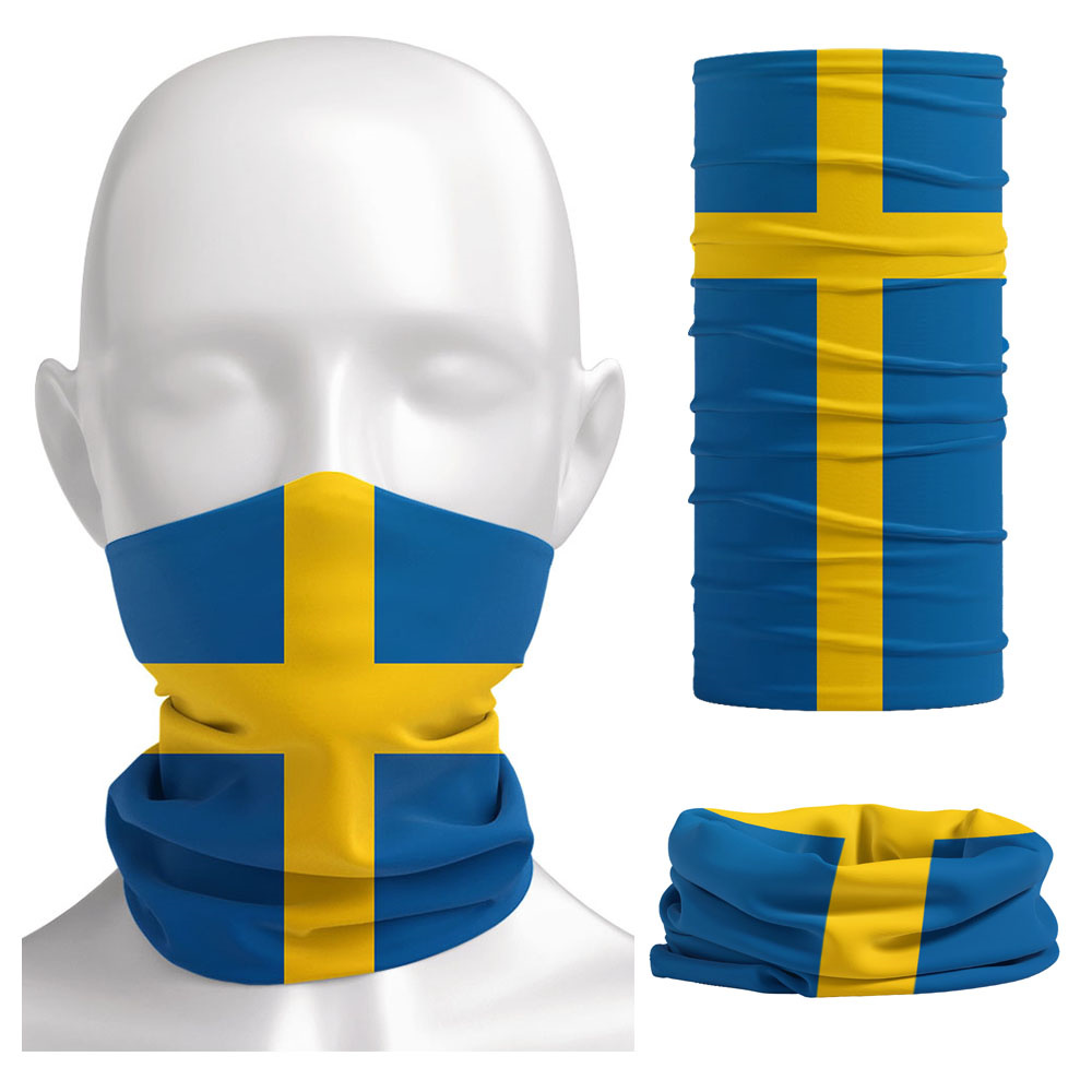 Sweden Flag Printed Bandana He – Headband Summer Knit recenzja i cena