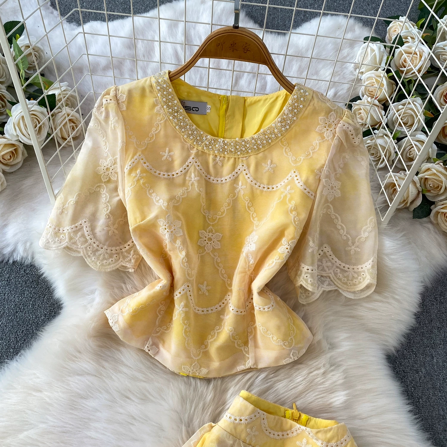 Vintage Boho Floral Crochet La – Crop Top Crochet recenzja i cena