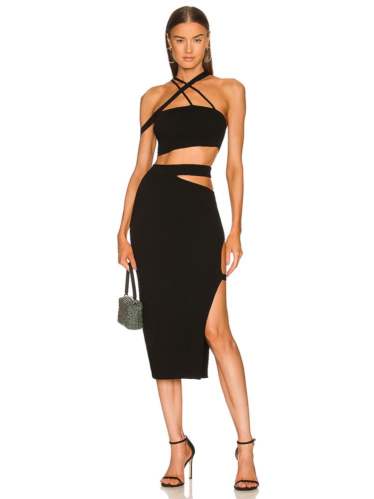 Women's Bandage Suit 2022 Summ – Crop Top Crochet recenzja i cena