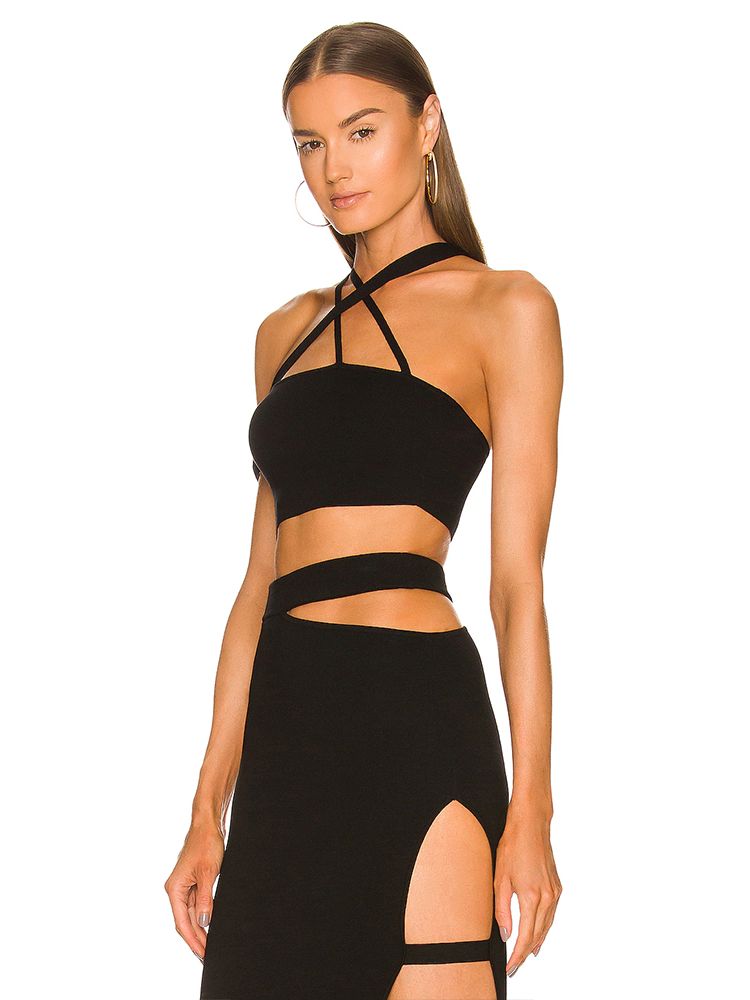 Women's Bandage Suit 2022 Summ – Crop Top Crochet recenzja i cena