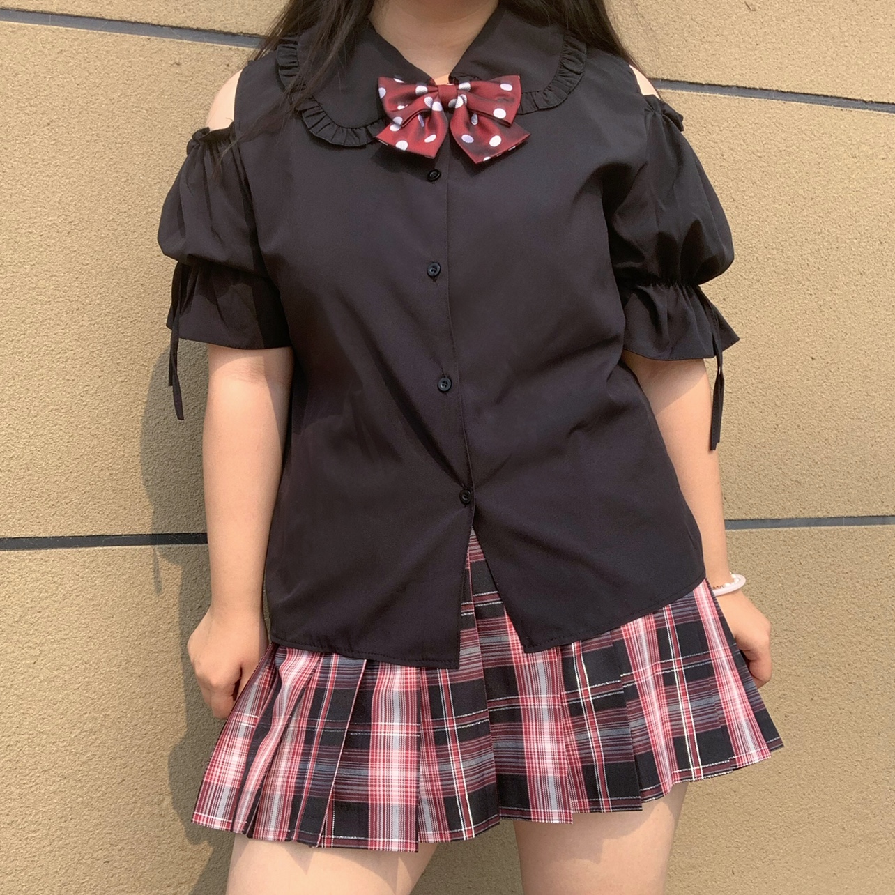 Large Size Jk Uniform Off-the- – Blouse Off Shoulder recenzja i cena