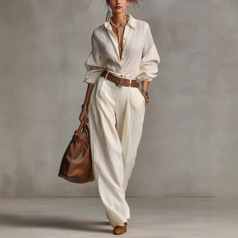 Spring Summer Temperament Soli – Linen Pant Wide recenzja i cena