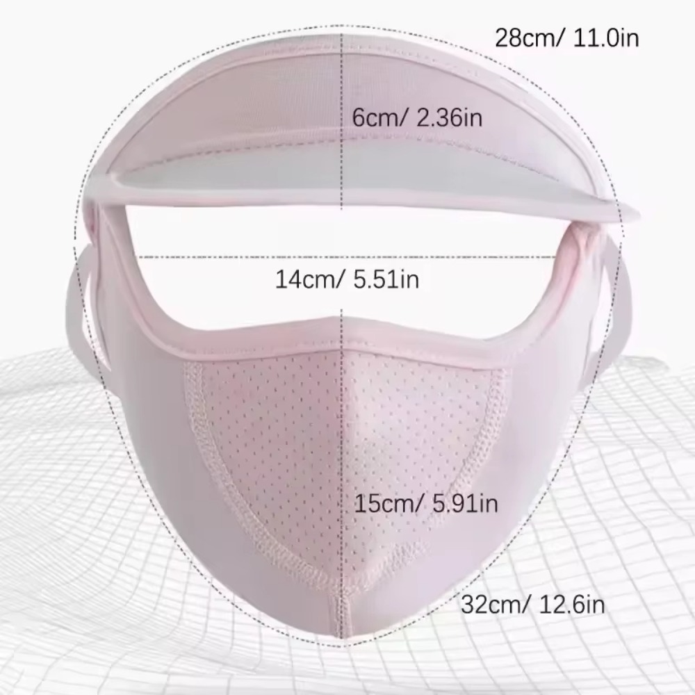Ice Silk Mask for Outdoor Cycl – Headband Summer Knit recenzja i cena
