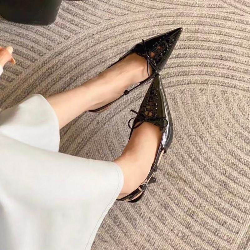 European-style Pointed-toe, Sl – Sandal Strappy Heeled recenzja i cena