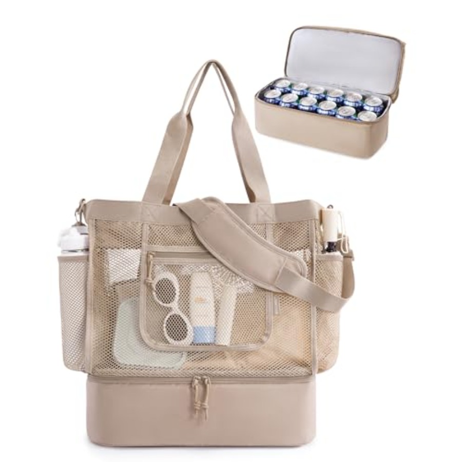 BAGSMART Beach Bag for Women M – Tote Bag Beach recenzja i cena