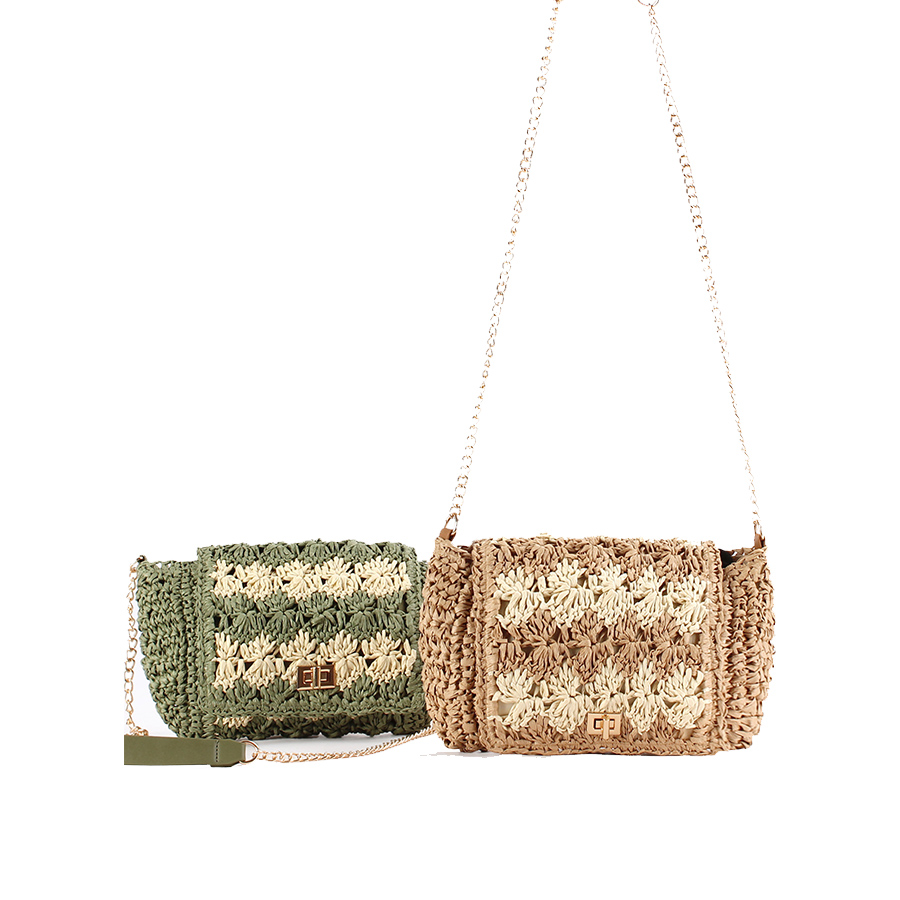 Straw Crossbody Bags for Women – Crochet Bag Raffia recenzja i cena
