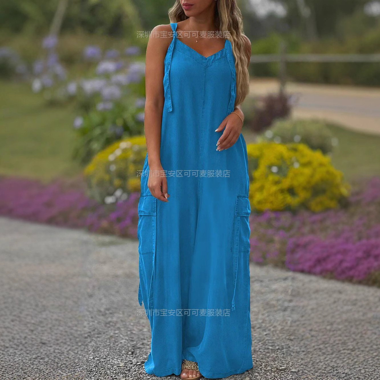 Loose Summer Jumpsuit Casual L – Jumpsuit Linen Relaxed recenzja i cena